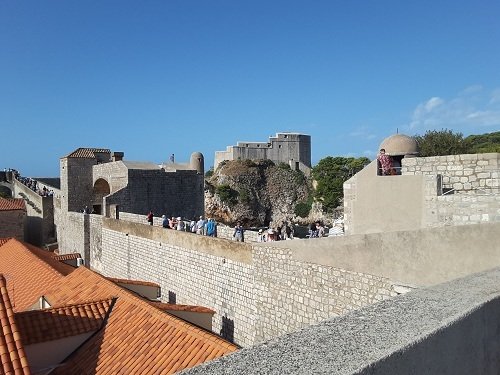 Dubrovnik Croatia city wall