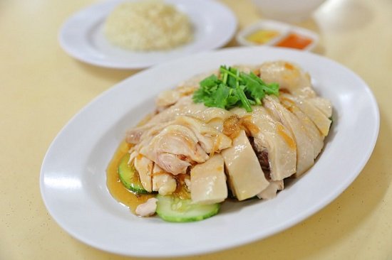 singapore chicken rice