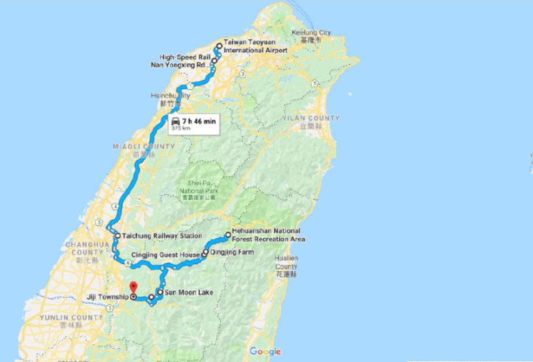 taiwan travel itinerary 10 days