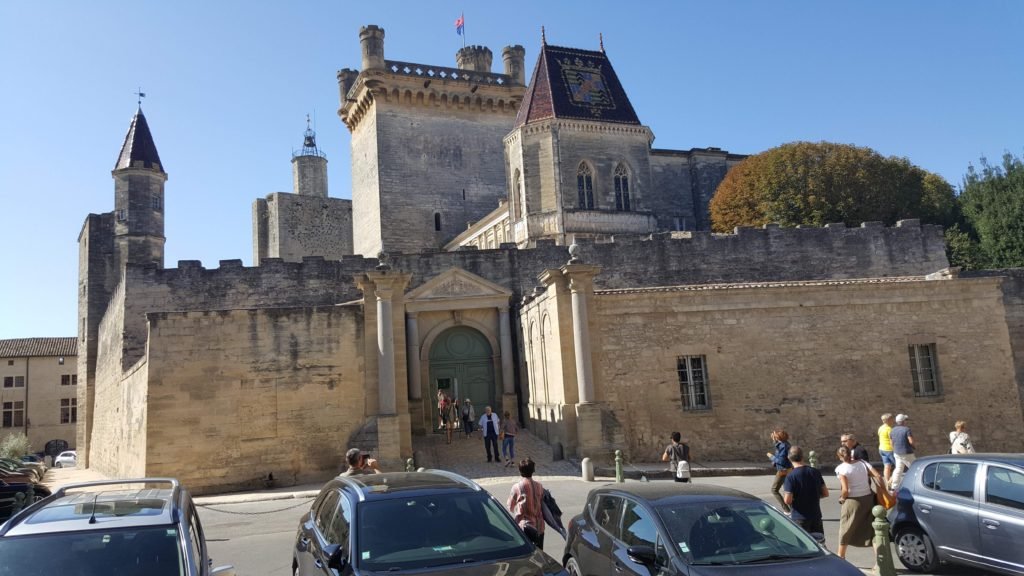 Touring Europe - Duche Palace in Uzes France